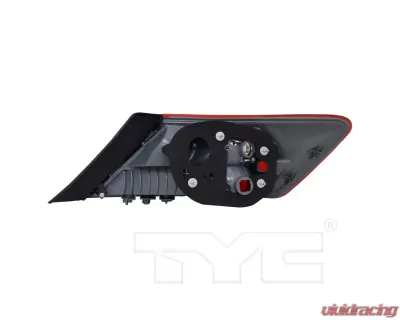TYC Tail Light CAPA Certified Left Honda Civic 2009-2011 - 11-6168-91-9