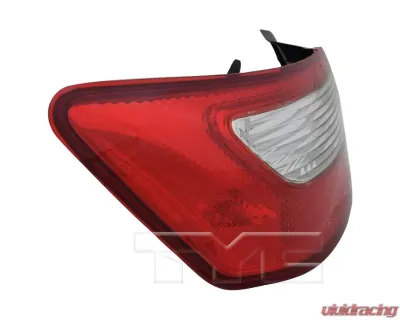 TYC Tail Light CAPA Certified Left Honda Civic 2009-2011 - 11-6168-91-9