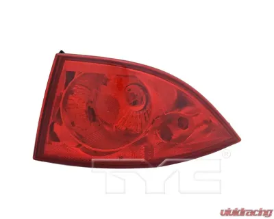 TYC Tail Light CAPA Certified Right Outer Buick Lucerne 2006-2011 - 11-6195-00-9