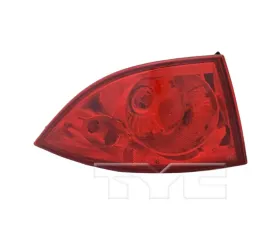 TYC Tail Light CAPA Certified Left Outer Buick Lucerne 2006-2011