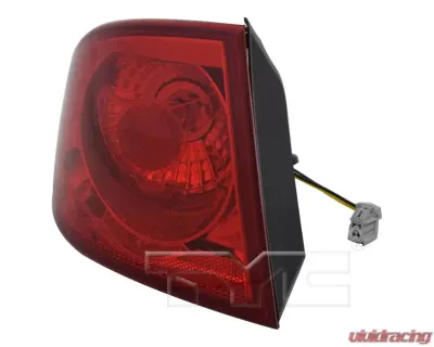 TYC Tail Light CAPA Certified Left Outer Buick Lucerne 2006-2011 - 11-6196-00-9