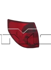 TYC Regular Tail Light Left Outer Toyota Sienna 2006-2010                                     - 11-6206-00 - Image 2