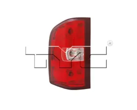 TYC Regular Tail Light Left Chevrolet Silverado 1500 | 2500HD | 3500HD | GMC Sierra 2500HD |  3500HD 2010-2011