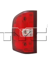 TYC Regular Tail Light Left Chevrolet Silverado 1500 | 2500HD | 3500HD | GMC Sierra 2500HD |  3500HD 2010-2011                                     - 11-6222-90 - Image 2