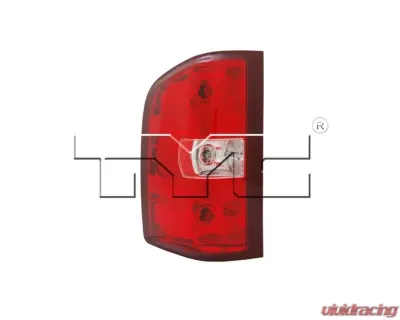 TYC Regular Tail Light Left Chevrolet Silverado 1500 | 2500HD | 3500HD | GMC Sierra 2500HD |  3500HD 2010-2011 - 11-6222-90