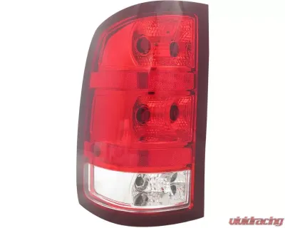 TYC Regular Tail Light Left GMC Sierra 1500 | 2500HD | 3500HD 2010-2011 - 11-6224-90