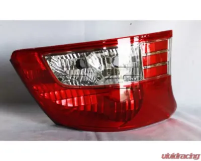 TYC Regular Tail Light Left Toyota Yaris 2007-2012 - 11-6234-01