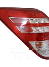 TYC Tail Light CAPA Certified Left Toyota RAV4 2009-2012                                     - 11-6308-90-9 - Image 4