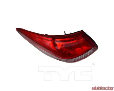 TYC Tail Light CAPA Certified Left Toyota RAV4 2009-2012 - 11-6308-90-9