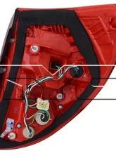 TYC Tail Light Left Toyota RAV4 2009-2012                                     - 11-6308-90 - Image 3