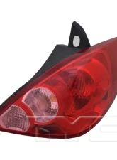 TYC Tail Light Rear Turn CAPA Certified Nissan Versa 2007-2012                                     - 11-6321-00-9 - Image 6