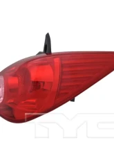 TYC Tail Light Rear Turn CAPA Certified Nissan Versa 2007-2012                                     - 11-6321-00-9 - Image 4