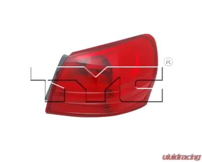 TYC Regular Tail Light Right Outer Nissan Rogue 2008-2015 - 11-6335-00