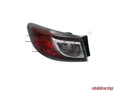 TYC Regular Tail Light Left Outer Mazda 3 2010-2013 - 11-6340-00