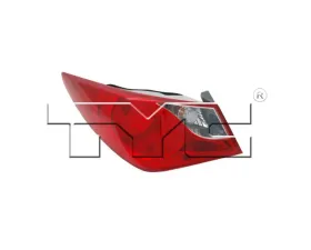 TYC Regular Tail Light Left Outer Hyundai Sonata 2011-2014