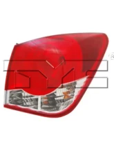 TYC Regular Tail Light Right Outer Chevrolet Cruze 2011-2016                                     - 11-6357-00 - Image 2