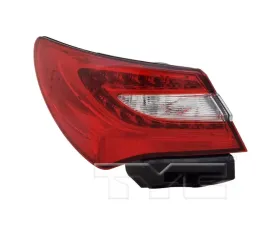TYC Tail Light CAPA Certified Left Chrysler 200 2011-2014