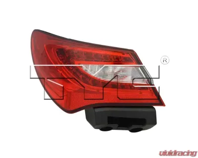 TYC Regular Tail Light Left Chrysler 200 2011-2014 - 11-6372-00