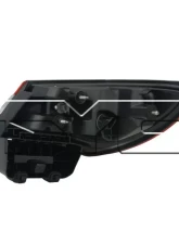 TYC Regular Tail Light Left Chrysler 200 2011-2014                                     - 11-6372-00 - Image 2