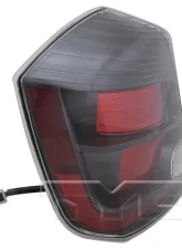 TYC Tail Light CAPA Certified Left Nissan Sentra 2010-2012                                     - 11-6388-90-9 - Image 4