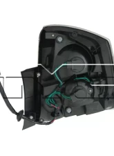 TYC Tail Light Left Nissan Sentra 2010-2012                                     - 11-6388-90 - Image 2