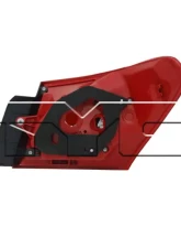 TYC Regular Tail Light Left Outer Lexus ES350 2007-2009                                     - 11-6390-01 - Image 2