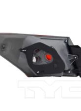 TYC Tail Light CAPA Certified Right Outer Lexus ES350 2010-2012                                     - 11-6391-01-9 - Image 2