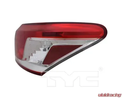 TYC Tail Light CAPA Certified Right Outer Lexus ES350 2010-2012 - 11-6391-01-9