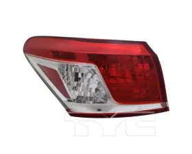 TYC Tail Light CAPA Certified Left Outer Lexus ES350 2010-2012
