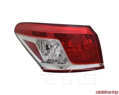 TYC Tail Light CAPA Certified Left Outer Lexus ES350 2010-2012 - 11-6392-01-9
