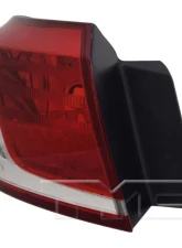 TYC Tail Light CAPA Certified Left Outer Lexus ES350 2010-2012                                     - 11-6392-01-9 - Image 3