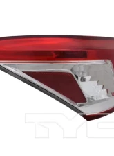 TYC Tail Light CAPA Certified Left Outer Lexus ES350 2010-2012                                     - 11-6392-01-9 - Image 4