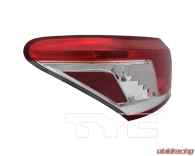 TYC Tail Light CAPA Certified Left Outer Lexus ES350 2010-2012 - 11-6392-01-9