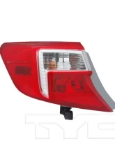 TYC Regular Tail Light Left Outer Toyota Camry 2012-2014                                     - 11-6412-00 - Image 2