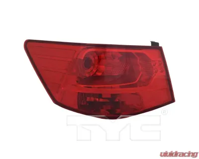 TYC Tail Light CAPA Certified Left Outer Kia Forte 2010-2013 - 11-6416-00-9