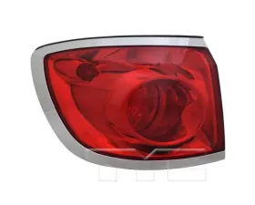 TYC Tail Light CAPA Certified Left Outer Buick Enclave 2008-2012