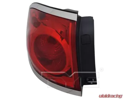 TYC Tail Light CAPA Certified Left Outer Buick Enclave 2008-2012 - 11-6432-00-9