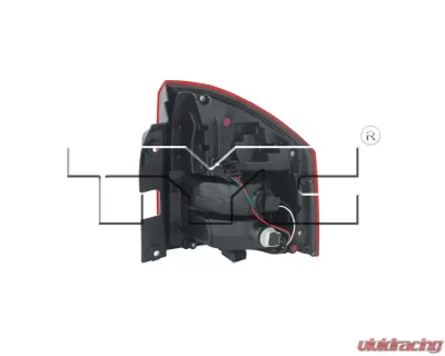 TYC Regular Tail Light Left Jeep Compass 2011-2013 - 11-6448-00