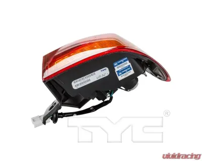 TYC Tail Light CAPA Certified Right Outer Mitsubishi Outlander Sport 2011-2019 - 11-6457-00-9