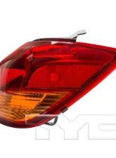 TYC Tail Light CAPA Certified Right Outer Mitsubishi Outlander Sport 2011-2019                                     - 11-6457-00-9 - Image 10