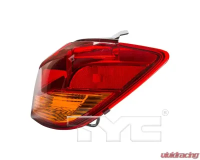 TYC Tail Light CAPA Certified Right Outer Mitsubishi Outlander Sport 2011-2019 - 11-6457-00-9