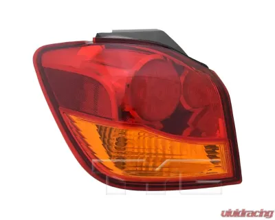 TYC Tail Light CAPA Certified Left Outer Mitsubishi Outlander Sport 2011-2019 - 11-6458-00-9