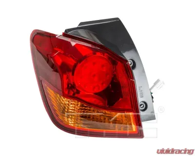 TYC Tail Light CAPA Certified Left Outer Mitsubishi Outlander Sport 2011-2019 - 11-6458-00-9