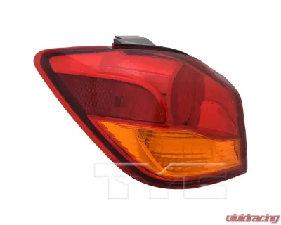 TYC Tail Light CAPA Certified Left Outer Mitsubishi Outlander Sport 2011-2019 - 11-6458-00-9