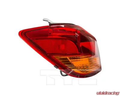 TYC Tail Light CAPA Certified Left Outer Mitsubishi Outlander Sport 2011-2019 - 11-6458-00-9