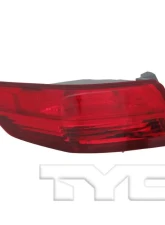 TYC Regular Tail Light Left Outer Acura ILX 2013-2015                                     - 11-6482-00 - Image 6