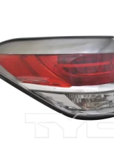 TYC Tail Light CAPA Certified Left Outer Lexus RX350 | RX450h 2013-2015                                     - 11-6534-00-9 - Image 6