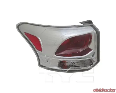 TYC Tail Light CAPA Certified Left Mitsubishi Outlander 2014-2015 - 11-6632-00-9