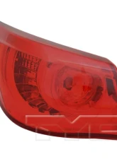 TYC Tail Light CAPA Certified Left Outer Infiniti Q50 2014-2015                                     - 11-6650-00-9 - Image 6