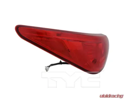 TYC Tail Light CAPA Certified Left Outer Infiniti Q50 2016-2017 - 11-6650-90-9
